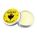 Red/Yellow Natural Organic Men Beard Balm Moisturizing Smoothing Moustache Wax for Dashing Gentlemen  Cosmetic