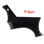 New Arrivals Men Beard Shaping Styling Template Comb Transparent Men's Beards Combs Beauty Tool For Hair Beard Trim Templates